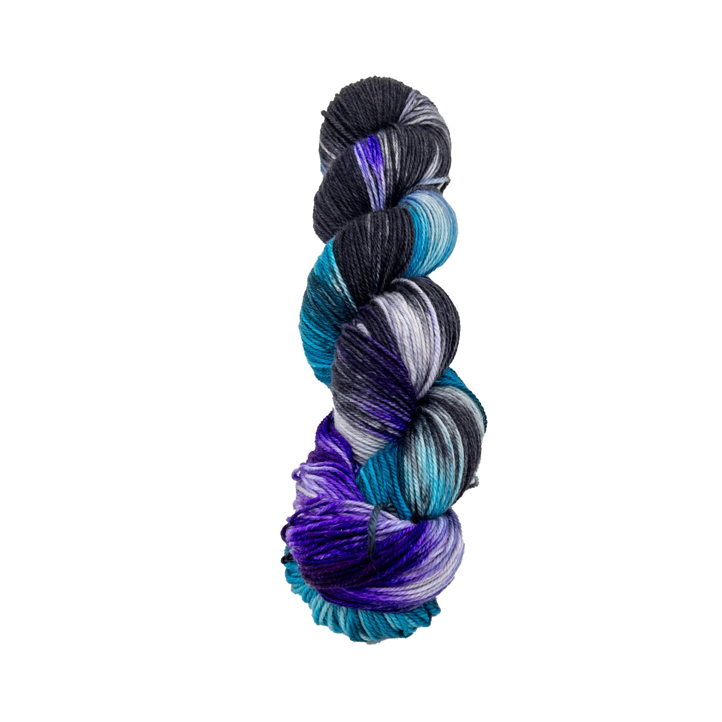 Loopy Signature Sock Yarn - Black Hole